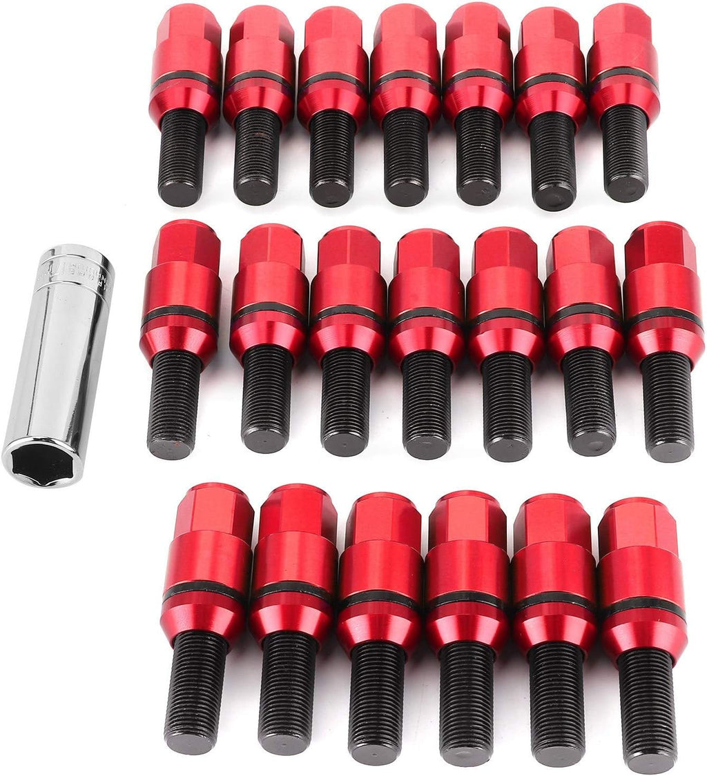 20Pcs M14x1.25 Conical Acorn Seat Wheel Lug Bolts L473