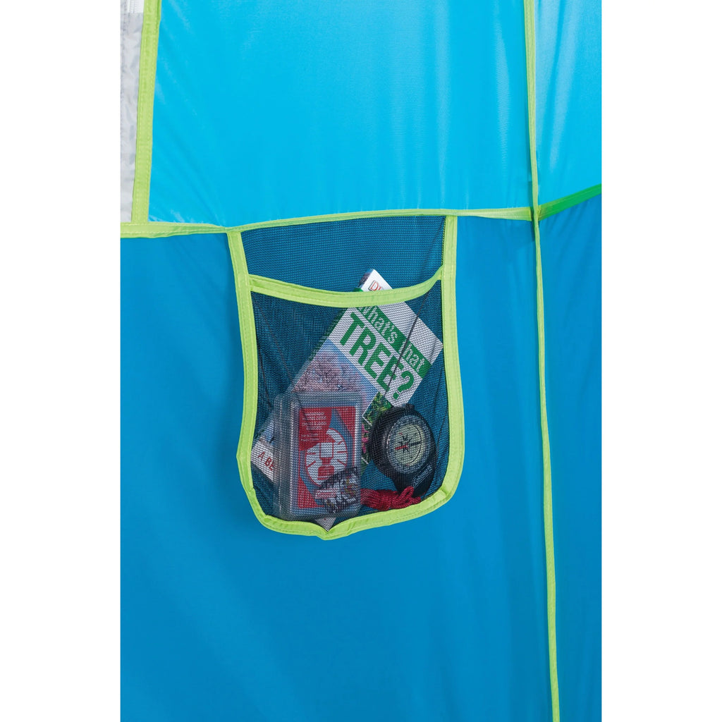 8-Person Light Blue Cabin Camping Tent A8602