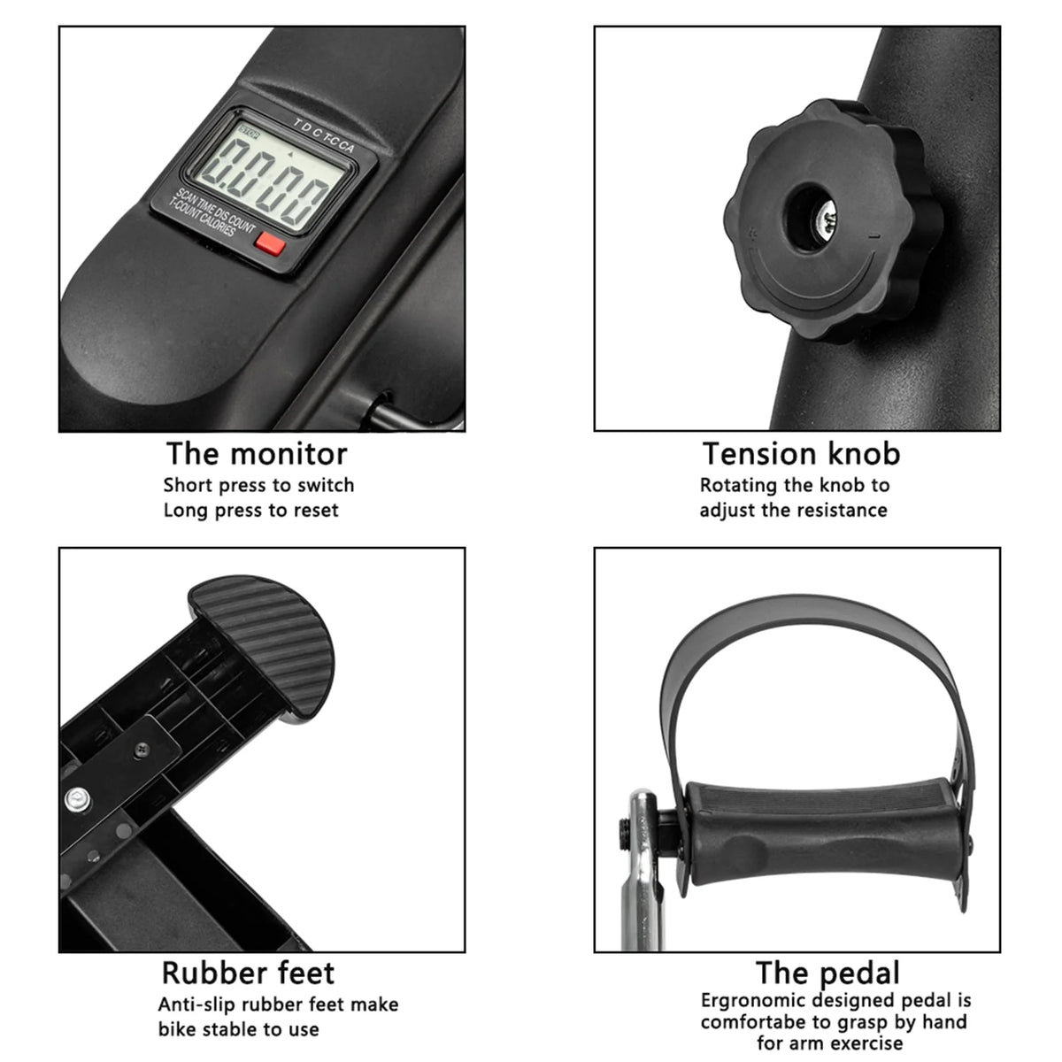 Mini Exercise Bike with LCD Screen L703069