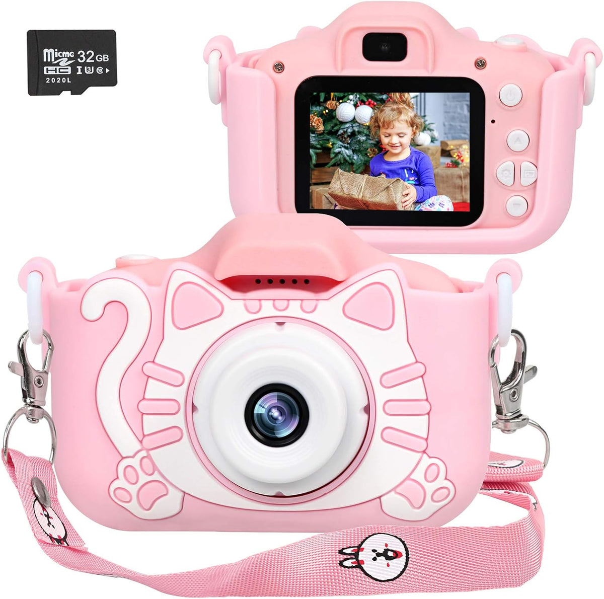 Kids Digital Camera with 32GB SD Card V4610