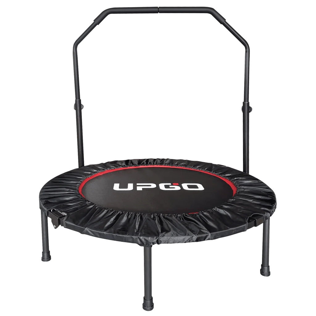 40 Foldable Fitness Trampoline with Adjustable Foam Handle V8800
