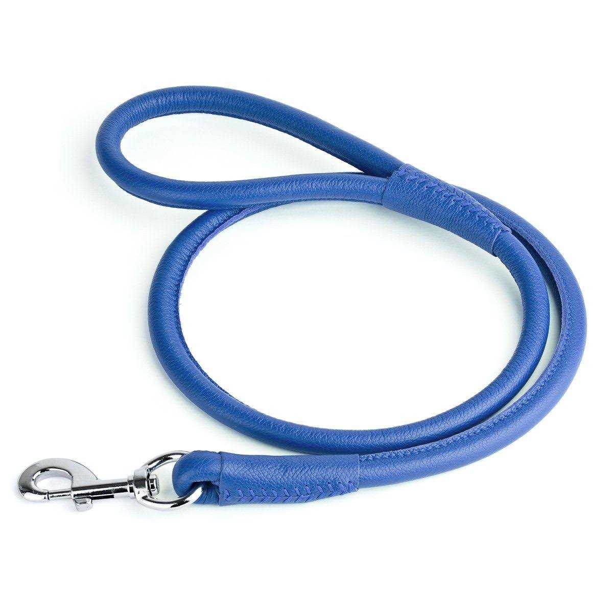 Soft Leather Round Leash Z9885