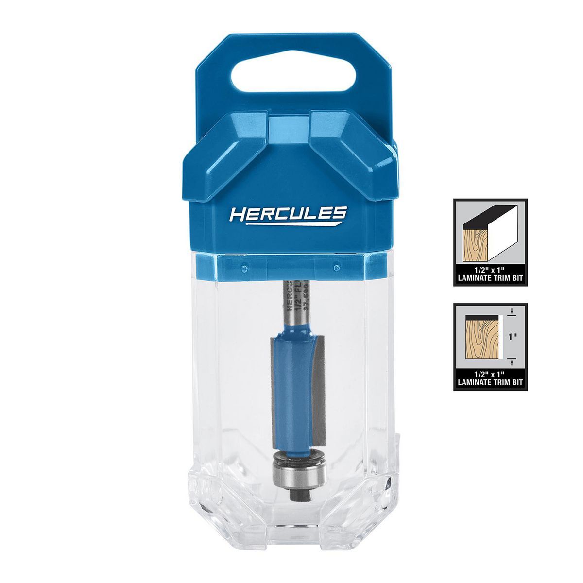 1/2 in. x 1 in. Laminate Trim Router Bit with 1/4 in. Shank F149789