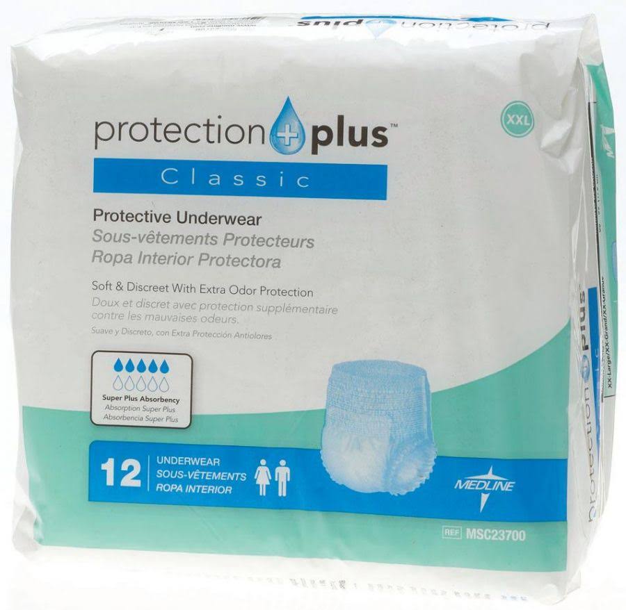 2X-Large Protective Underwear 48 Count H8666