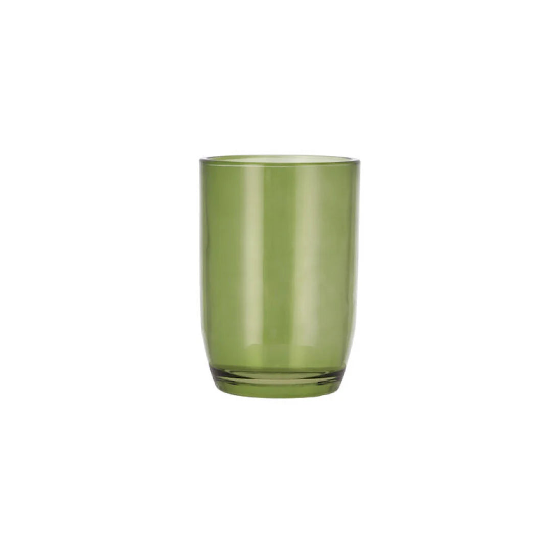 Green Glass Toothbrush Holder Z40585