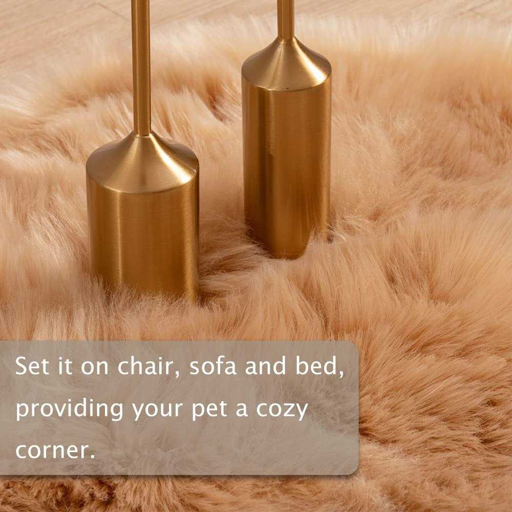 Soft Faux Fur Pet Bed Mat D3283