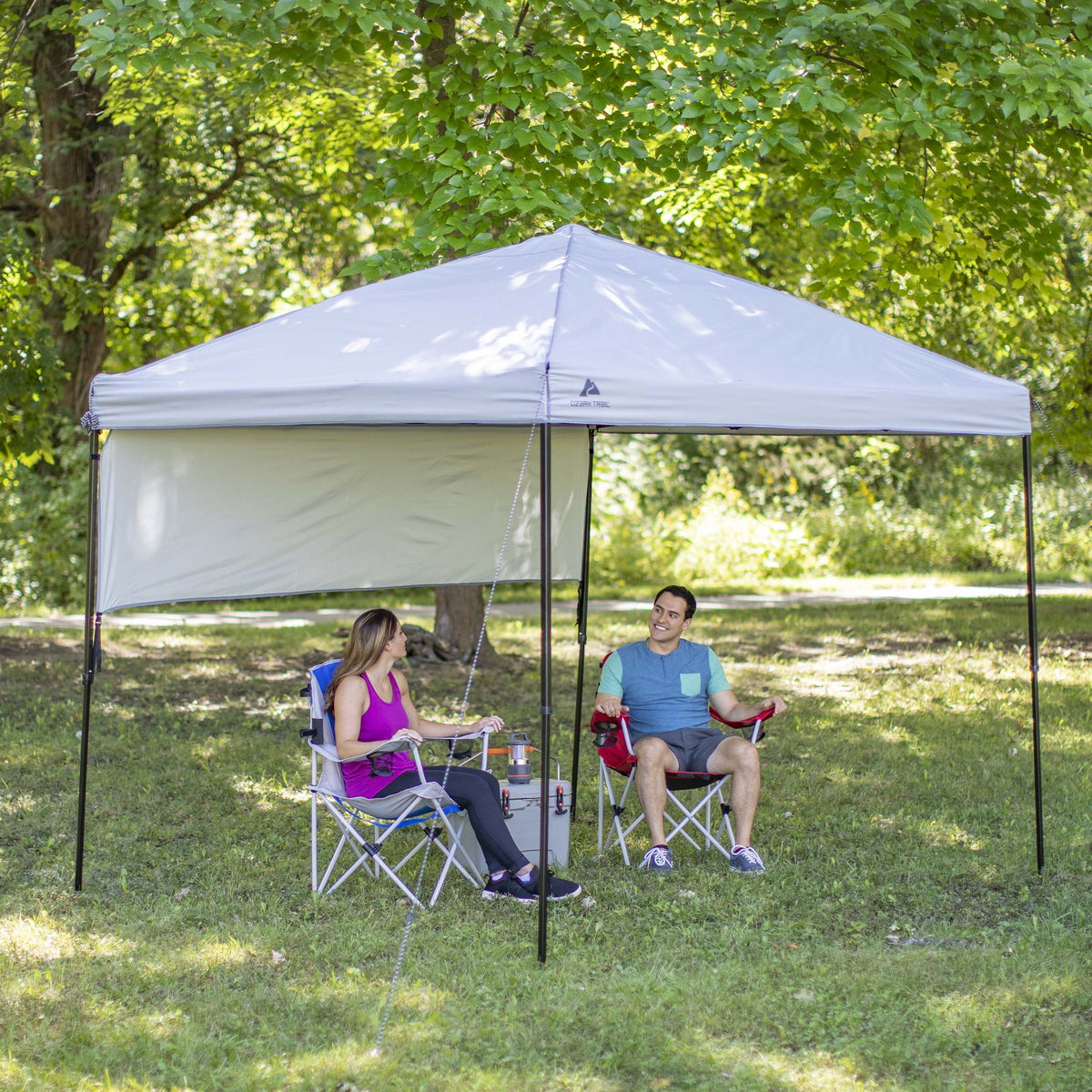 Gray Instant Outdoor Canopy B1473