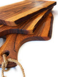 Acacia Serving Cutting Board With Handle W2435