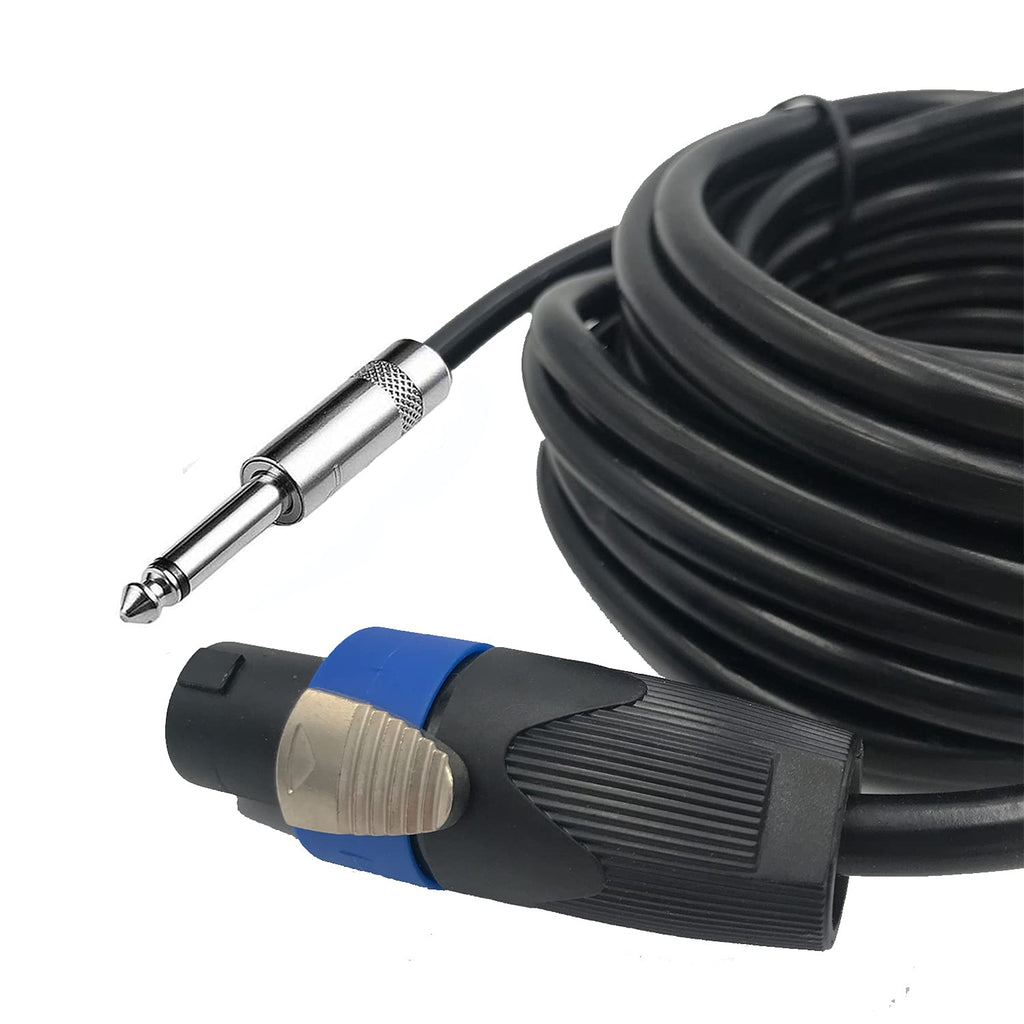 2 Pack 30ft Speakon to 1/4 Inch Speaker Cable Y23713