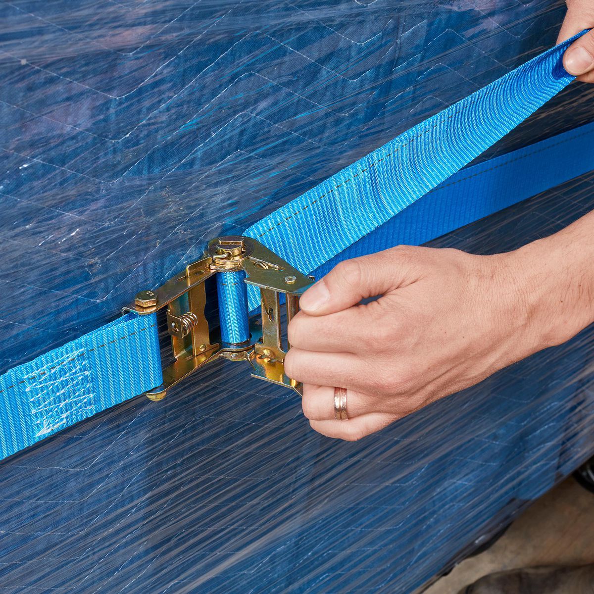 1467 lb. Capacity 2 in. x 20 ft. Ratcheting Tie-Down H2000