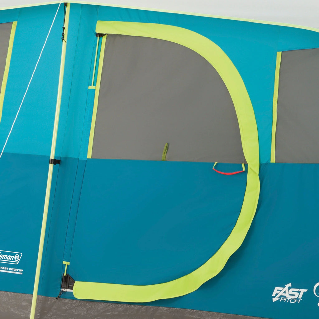 8-Person Light Blue Cabin Camping Tent A8602