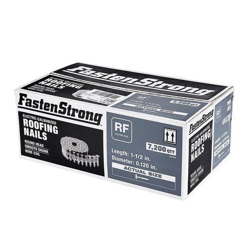 1-1/2 in. Galvanized Roofing Nails, 7200 Pack P770
