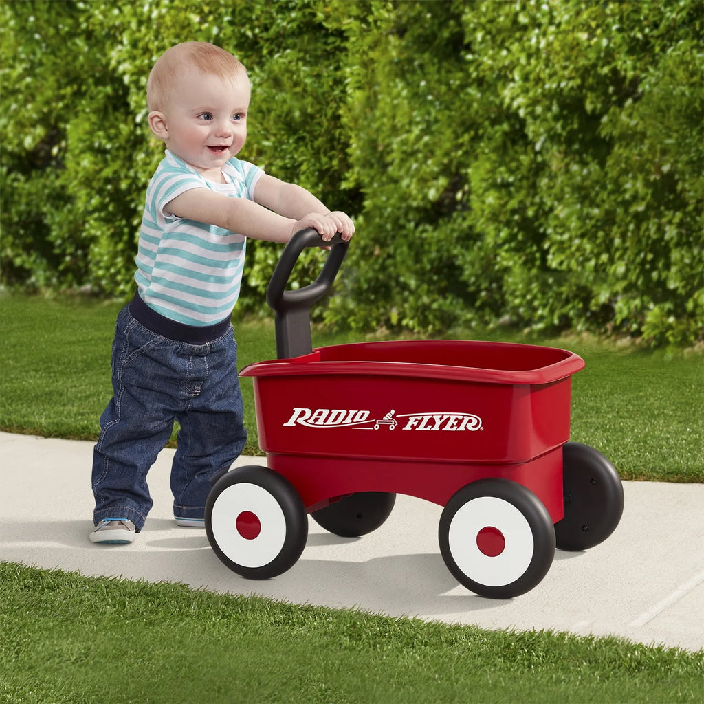 Red 2-in-1 Push Walker I192624