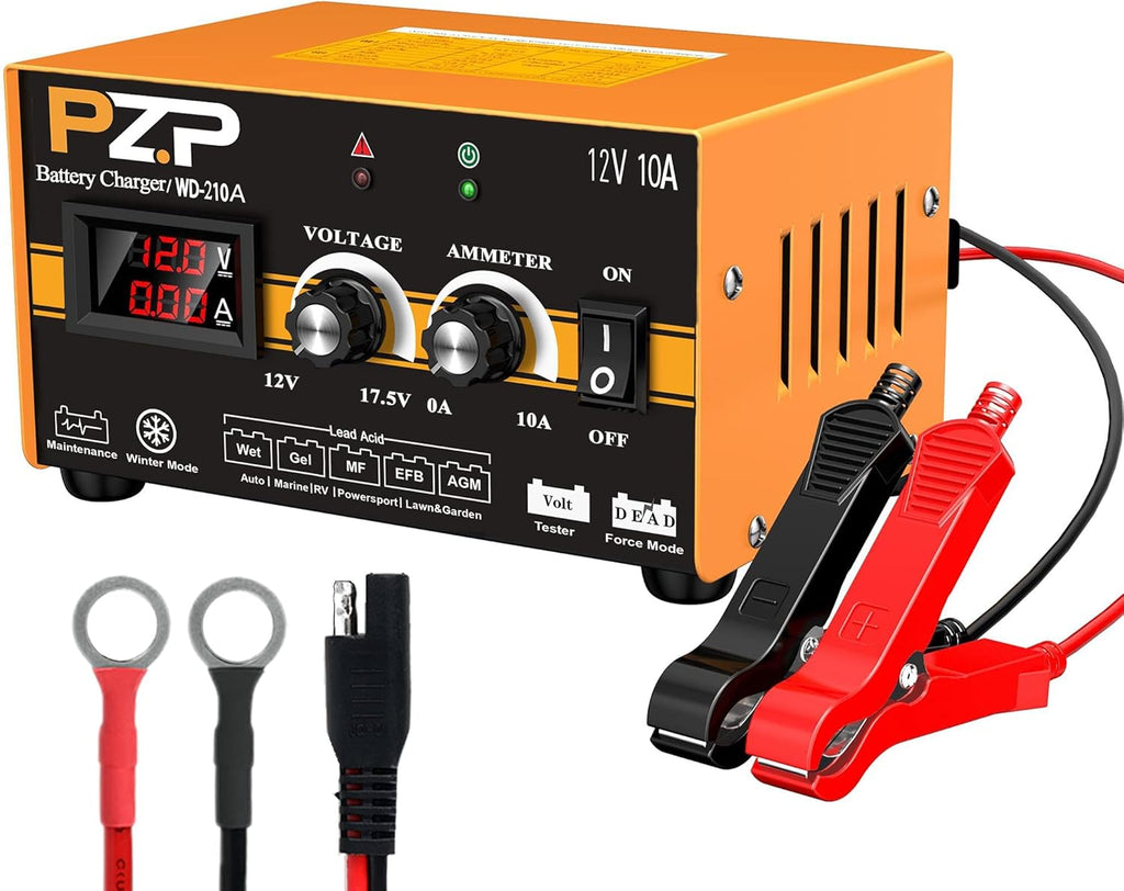 0-10 Amp 12v Automotive Battery Charger M9787
