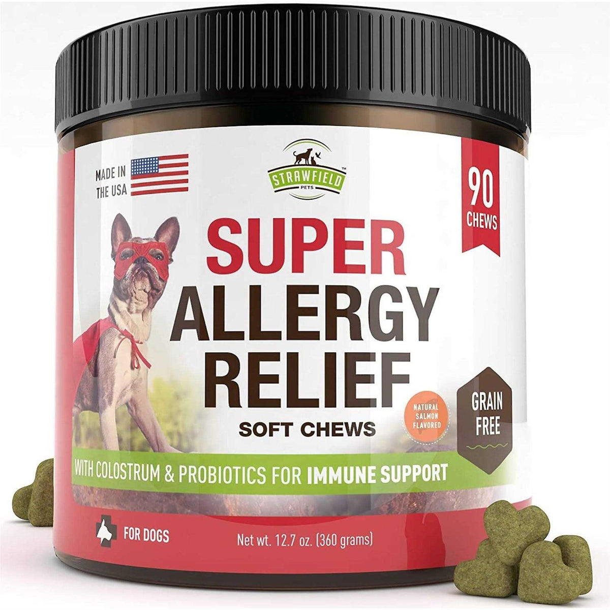 Salmon Fish Oil Soft Chews Dog Supplement K7950