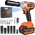1/2 inch Brushless Cordless Impact Wrench with 3.0Ah Li-ion Battery & 7 Sockets R30255