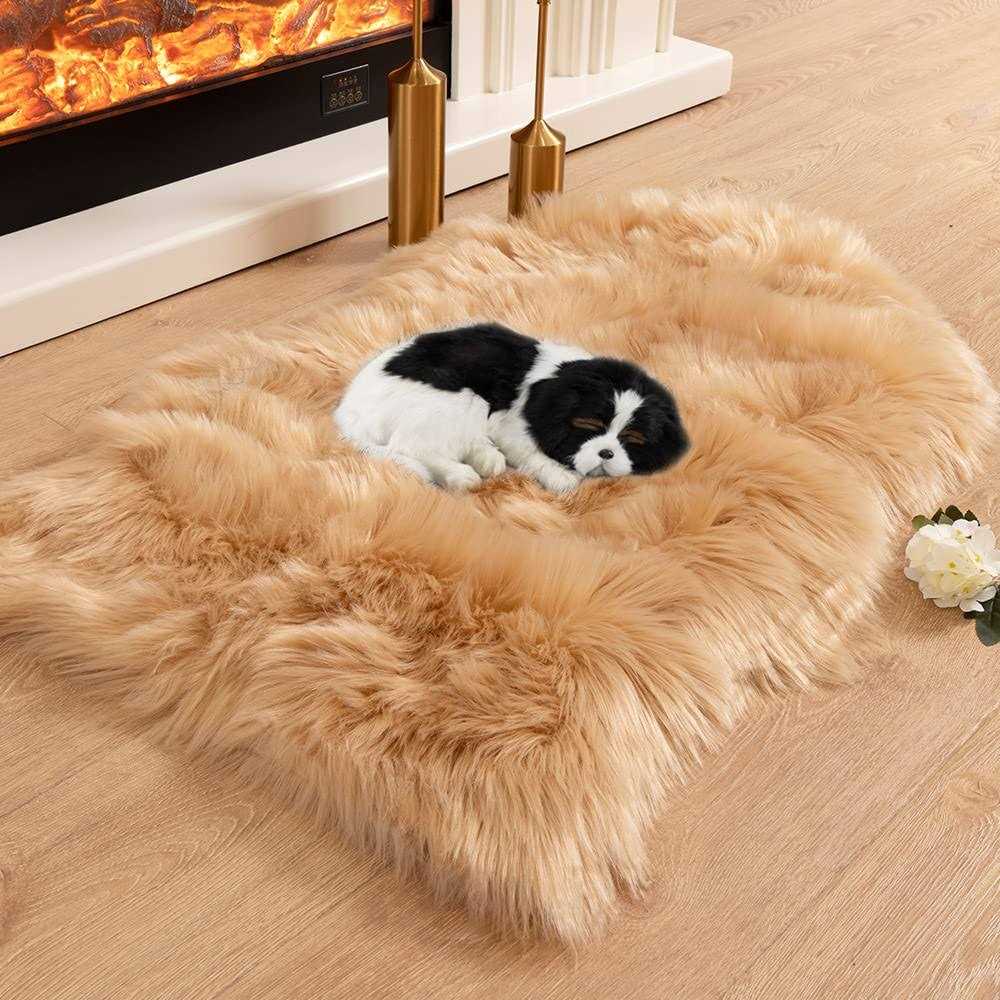 Soft Faux Fur Pet Bed Mat D3283