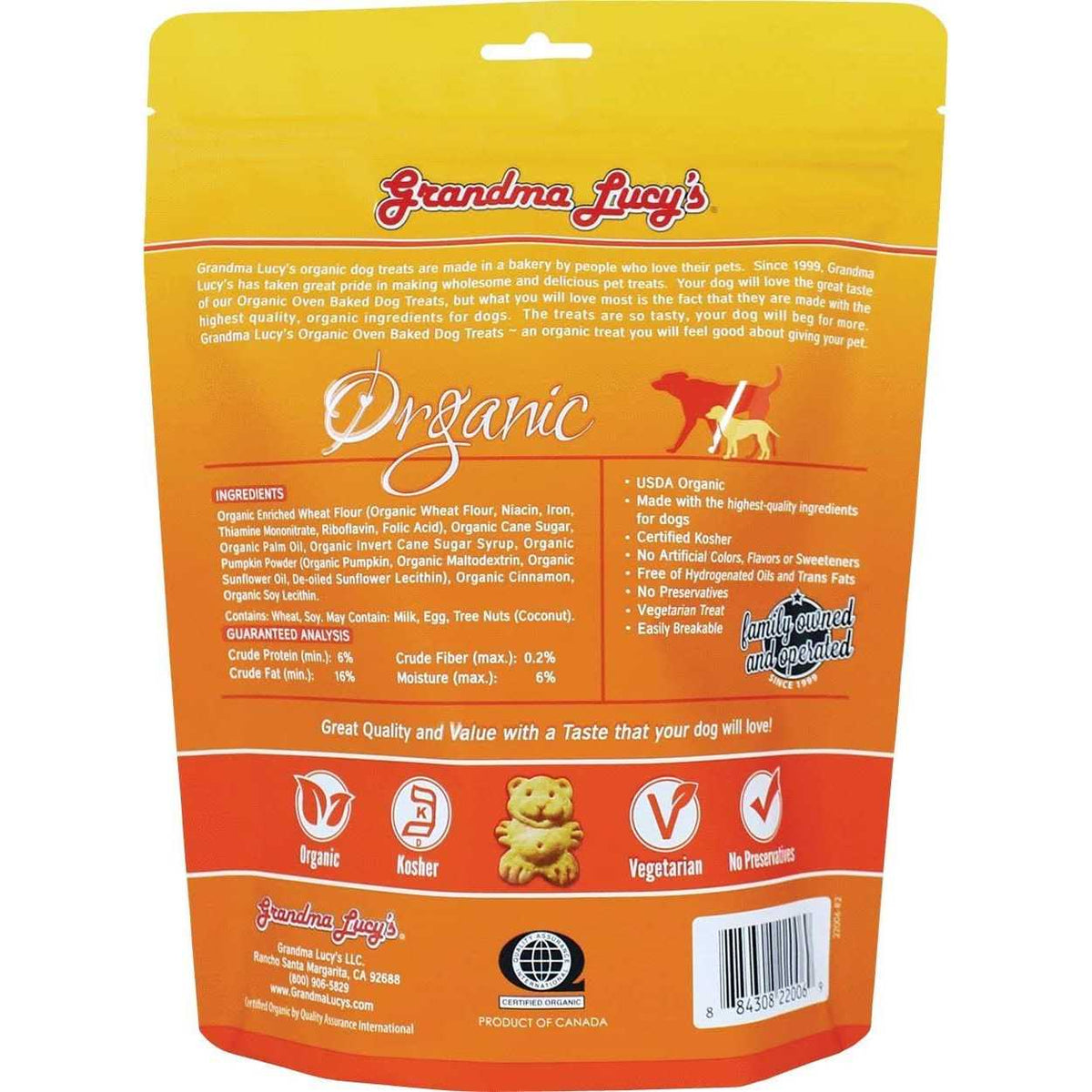 Organic Banana & Sweet Potato Oven Baked Dog Treats Z9515