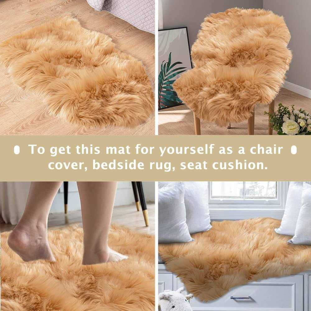 Soft Faux Fur Pet Bed Mat D3283