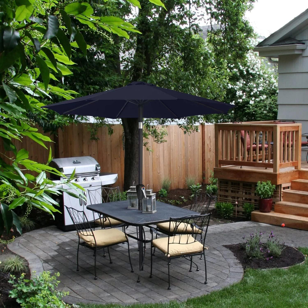 10FT Patio Umbrella with Push Button Tilt G846450