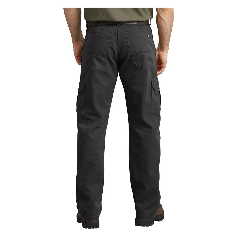 Stonewashed Black Cargo Pants I92007