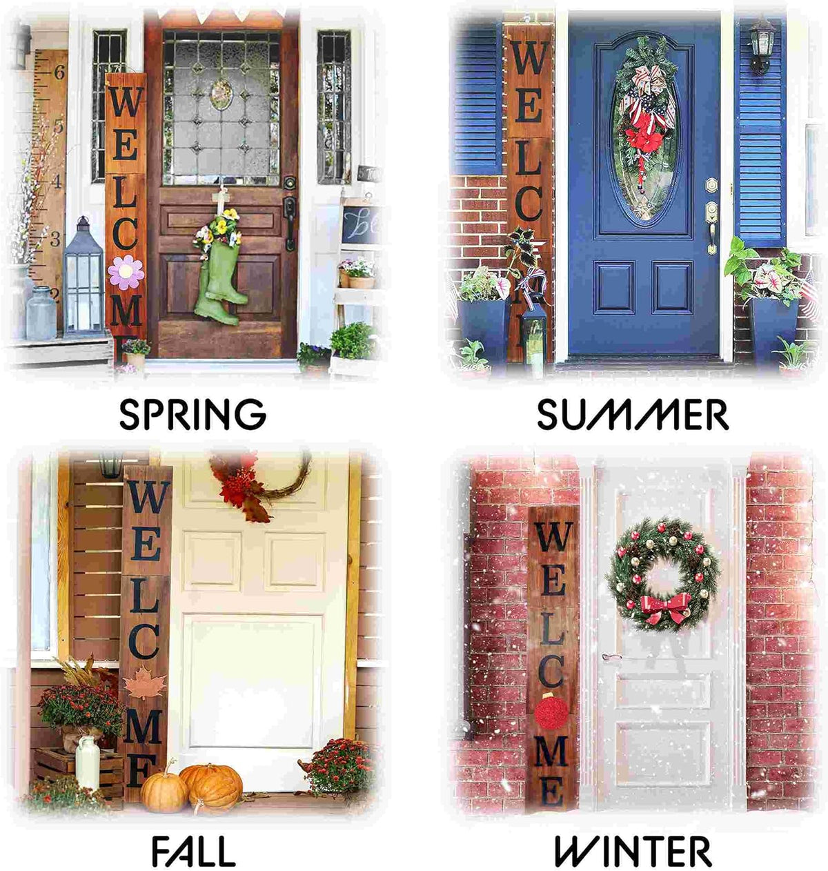 Wooden Welcome Sign D69060