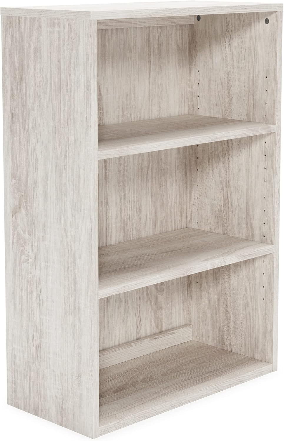 Bookcase, 2 Shelves, Whitewash K46385
