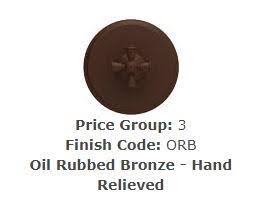 Oil Rubbed Bronze Basket Strainer F5239
