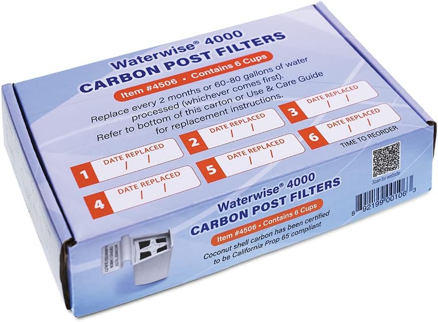 Carbon Post Filter 6 Pack Q79627