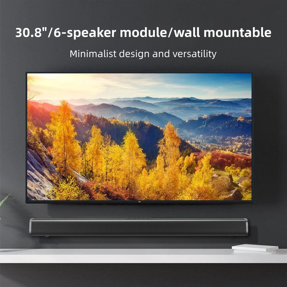 30 Soundbar with Subwoofer Wireless Bluetooth 5.0 Black D500