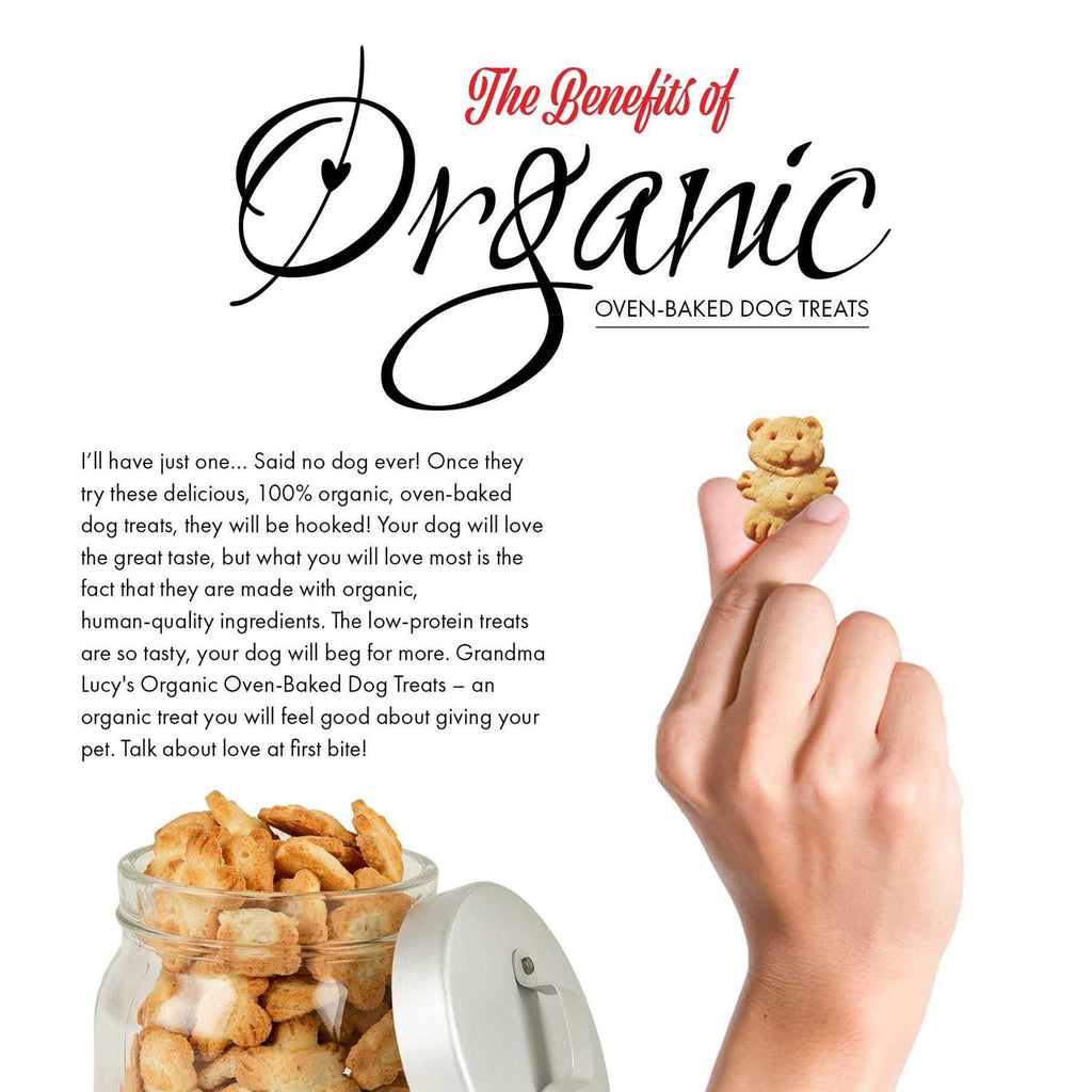 Organic Banana & Sweet Potato Oven Baked Dog Treats Z9515
