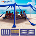 10x10ft Beach Canopy Sun Shelter J2736