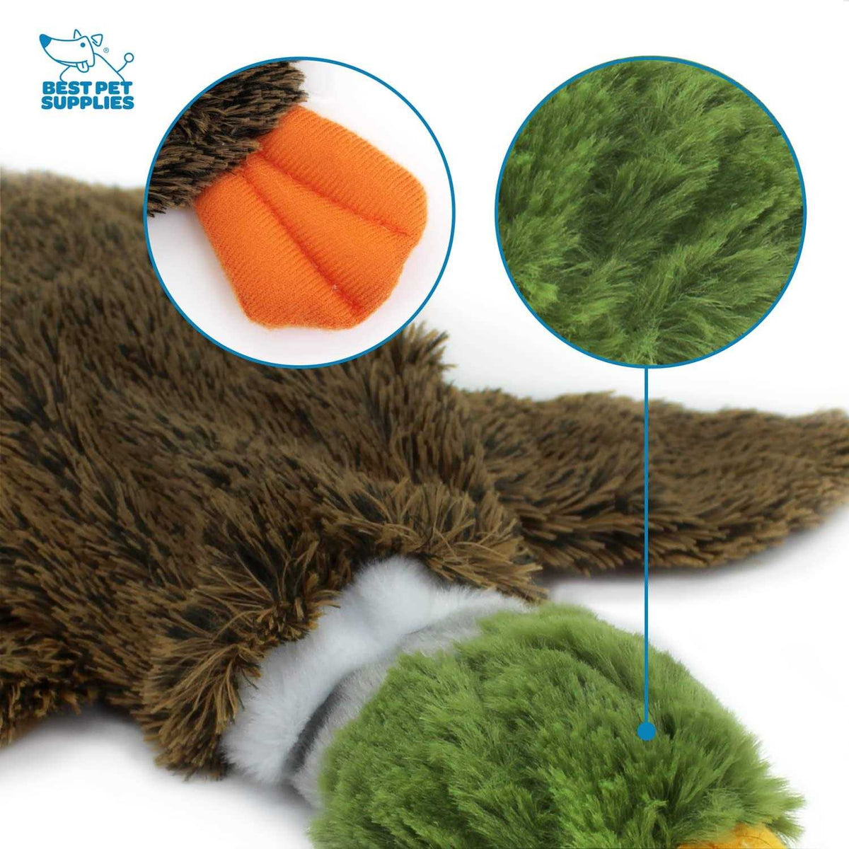 Stuffless Squeaky Dog Toys O49549