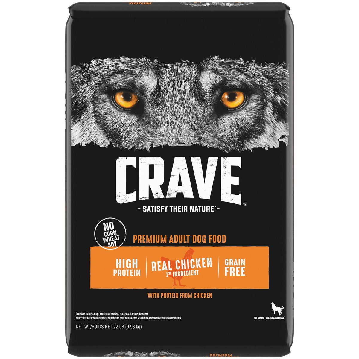 Grain Free Adult Dry Dog Food with Protein Y291