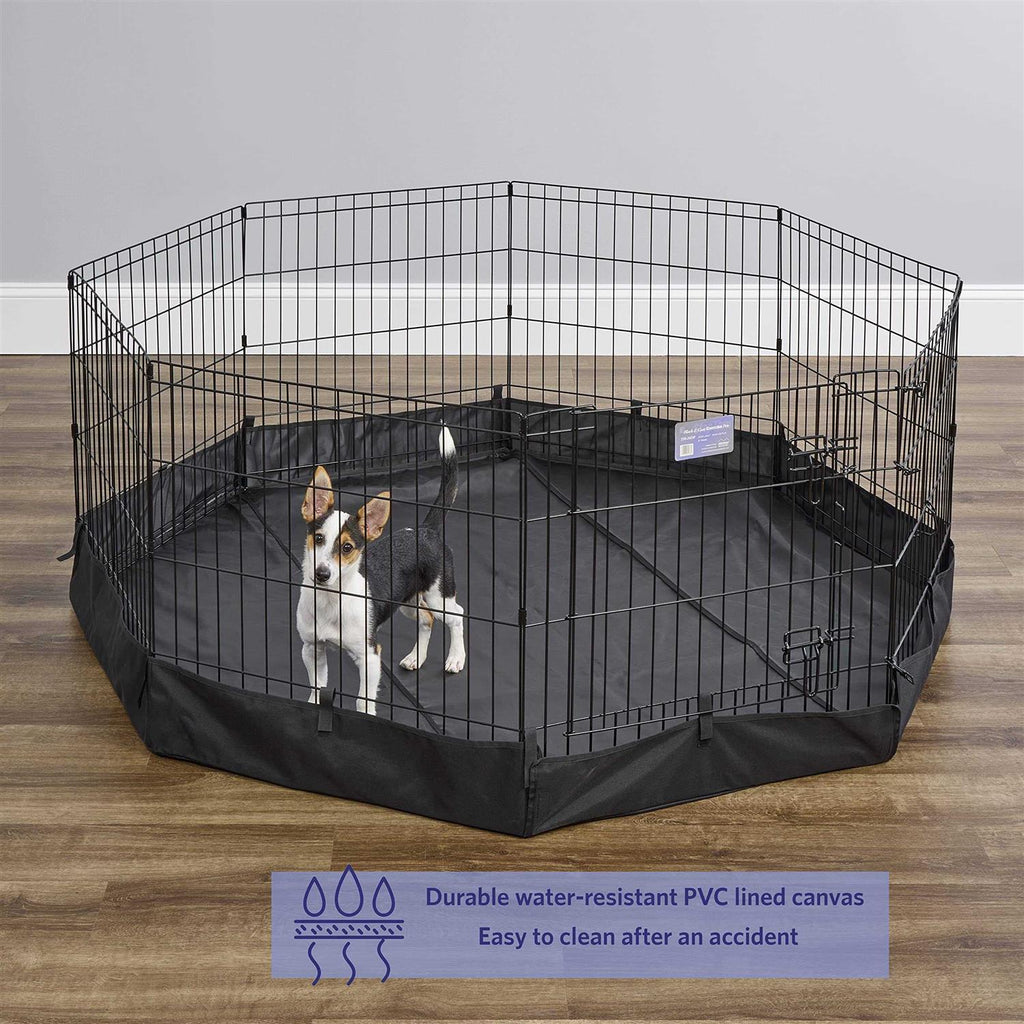 Octagon Exercise Pen Fabric Mesh Bottom T117
