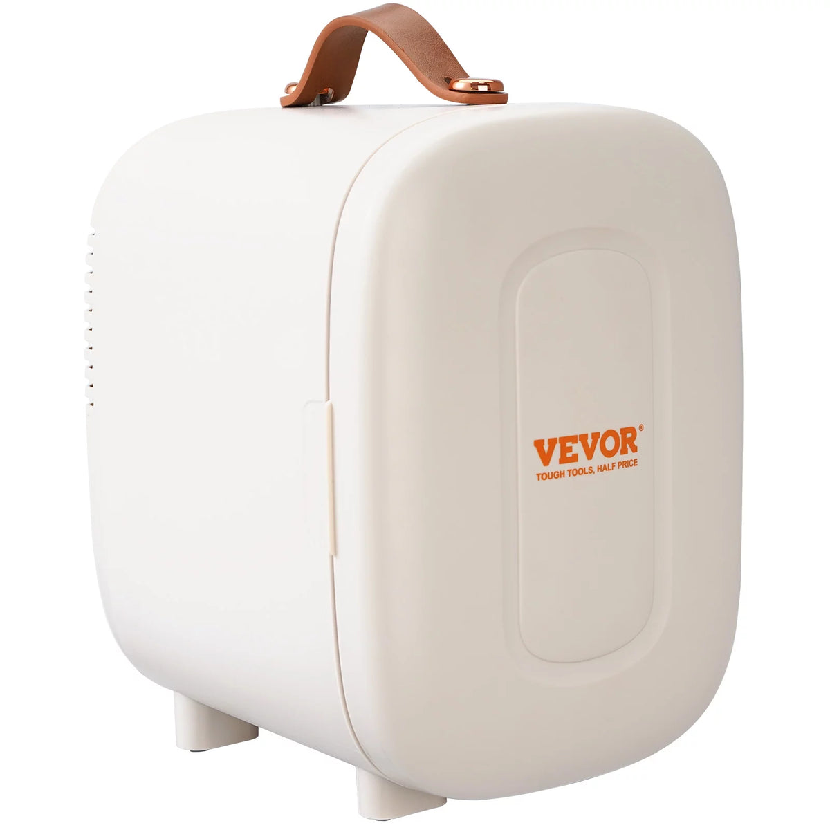 4L 6 Cans Portable Cooler Warmer Mini Fridge J344214
