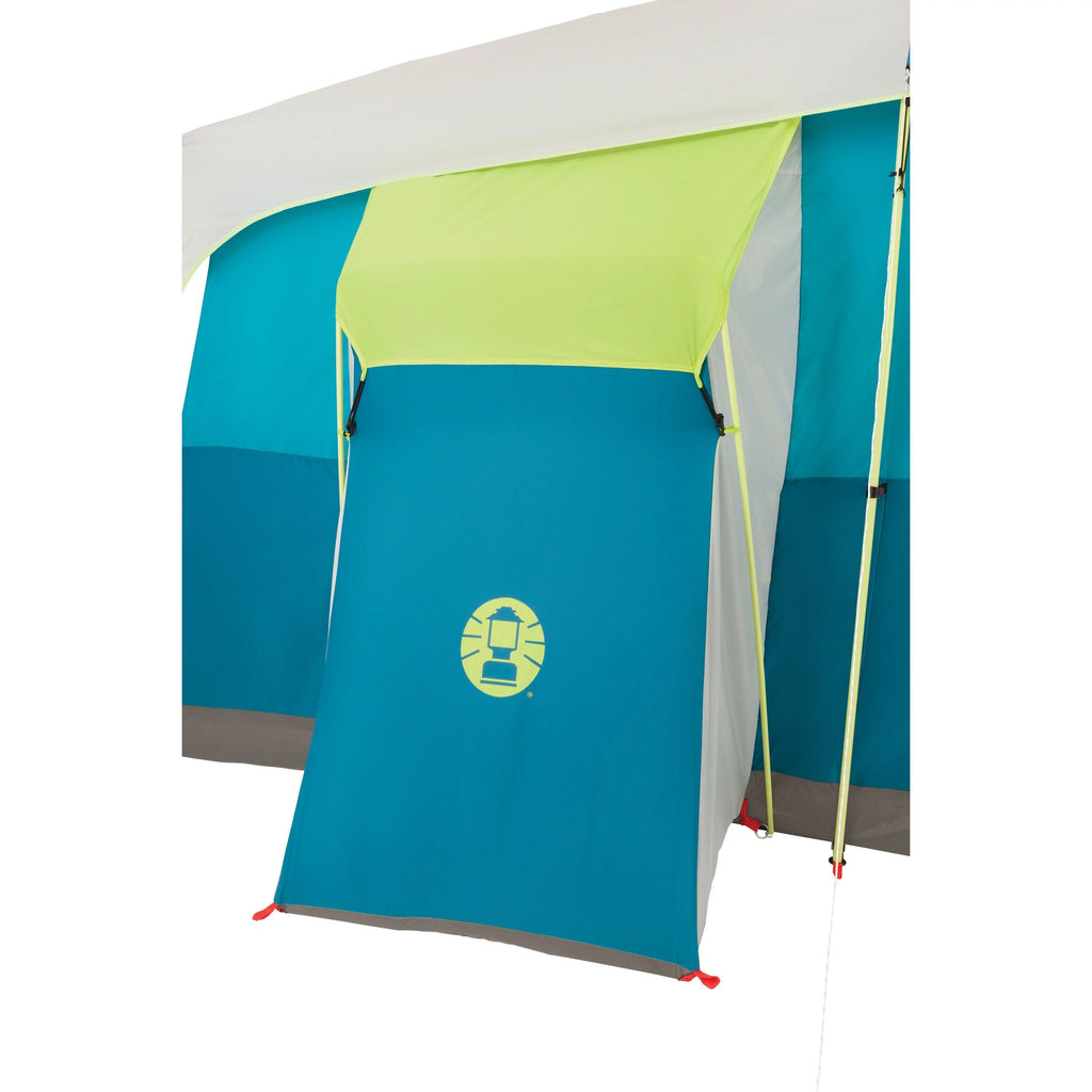 8-Person Light Blue Cabin Camping Tent A8602