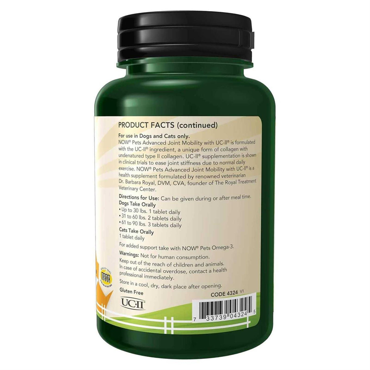 Joint Mobility Supplement for Dogs & Cats E793